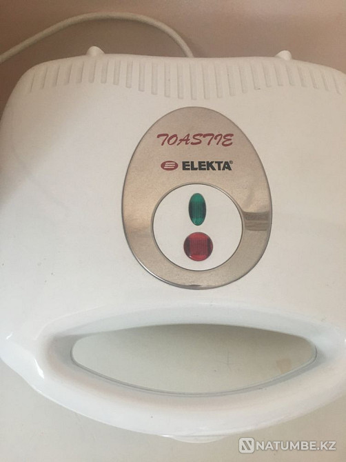 Elekta toaster new; waffle iron; griller Almaty - photo 1