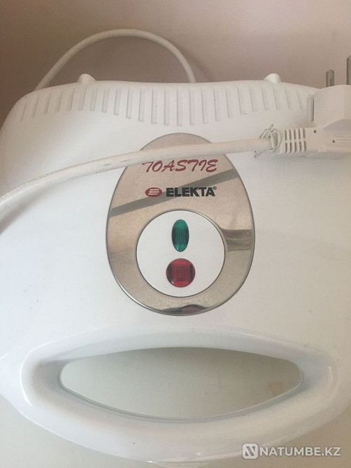 Elekta toaster new; waffle iron; griller Almaty - photo 3