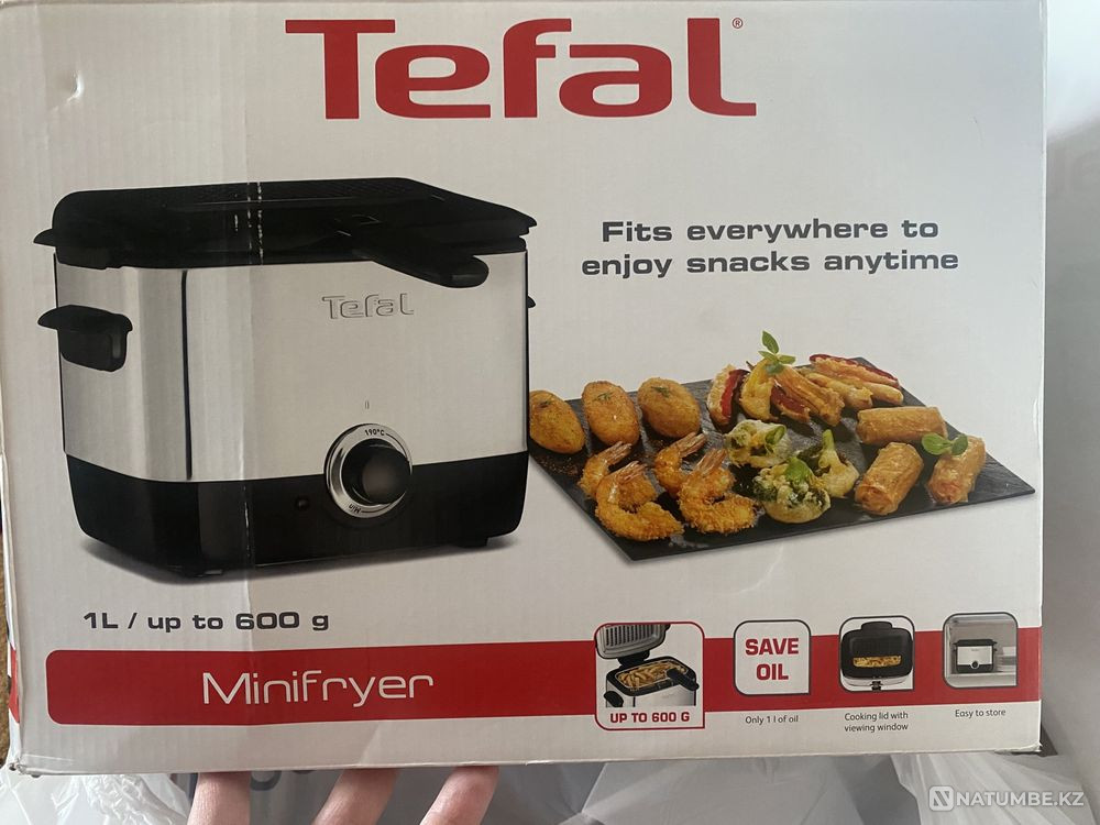 Selling a new tefal 37k deep fryer for good Almaty - photo 1