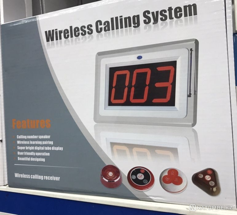 Buttons for calling waiters (staff) Almaty - photo 5