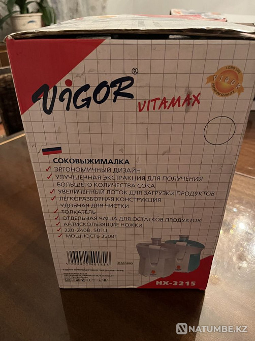 Selling centrifugal juicer V?gor HX 3215 Almaty - photo 2