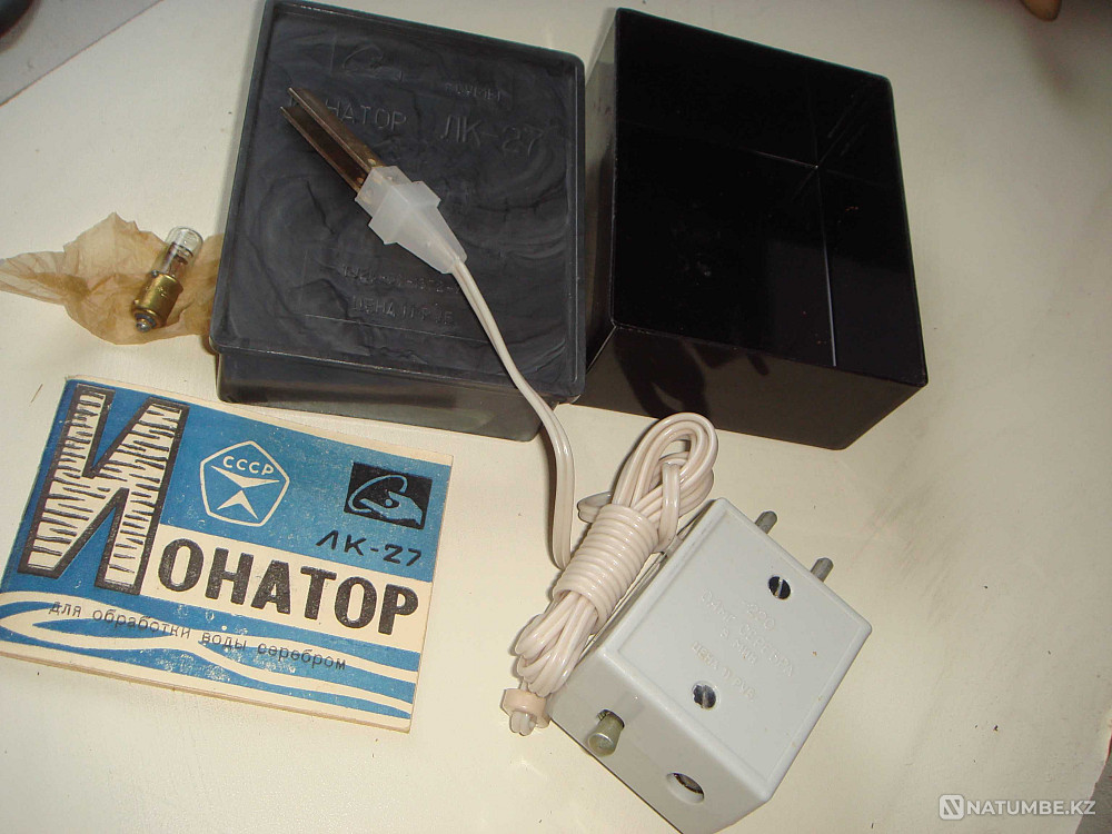 Ionator with 999 silver plates for silver water NEW in Box Almaty - photo 5