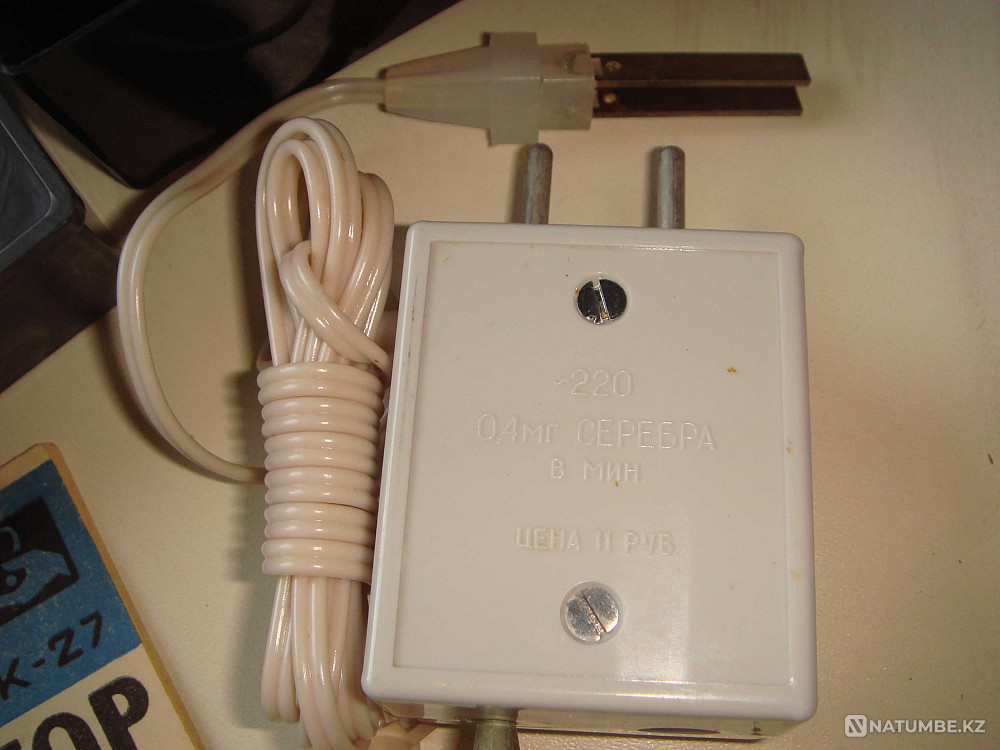 Ionator with 999 silver plates for silver water NEW in Box Almaty - photo 4