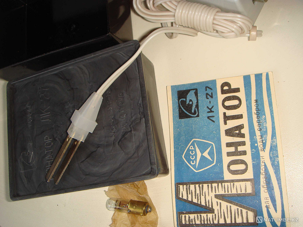 Ionator with 999 silver plates for silver water NEW in Box Almaty - photo 6