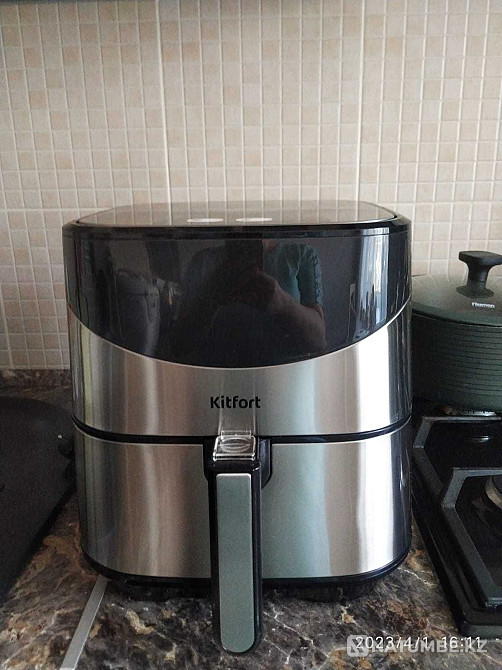 Selling Air fryer Kitfort KT-2231; new condition! Almaty - photo 2