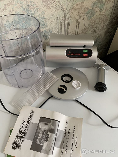 Срочно!!! Продам!!!Вакуумный Маринатор 9 минут!!! Алматы - изображение 1