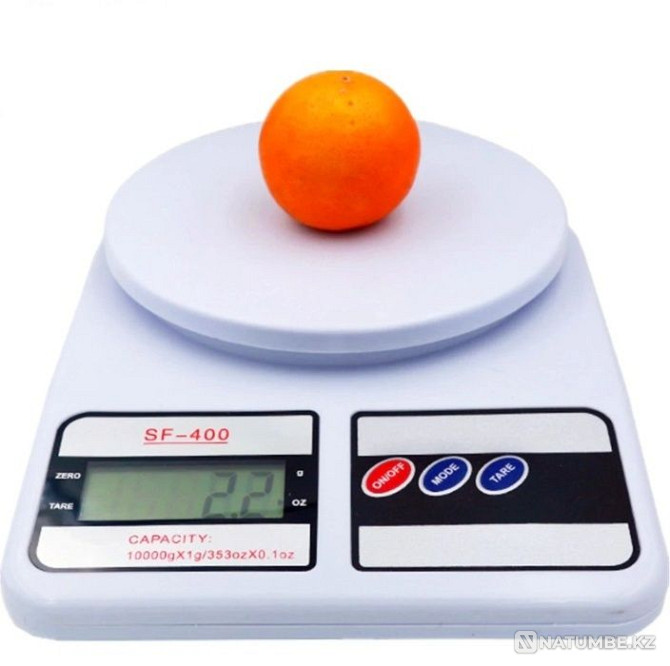 Electronic kitchen scales SF-400 from 1 g - up to 10 kg; New in stock Almaty - photo 1