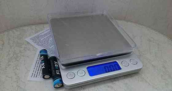 Весы кухонные электронные цифровые 0;01 грамм до 500 грамм; Новые Almaty