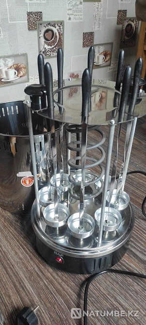 Electric kebab maker vertical for 8 skewers Haeger Almaty - photo 3