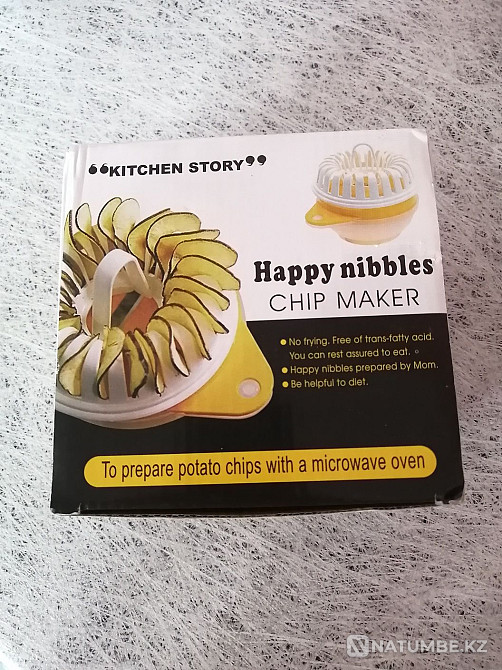 Chip cutter. For cutting vegetables and fruits for chips at home. Almaty - photo 1