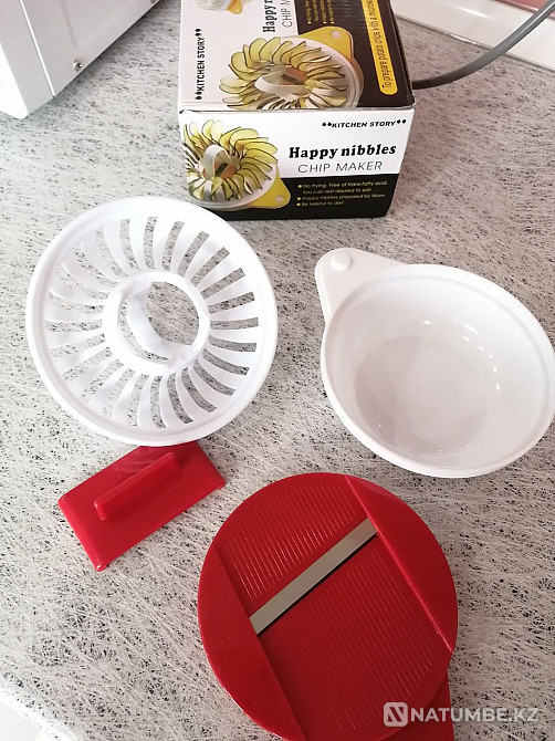 Chip cutter. For cutting vegetables and fruits for chips at home. Almaty - photo 3