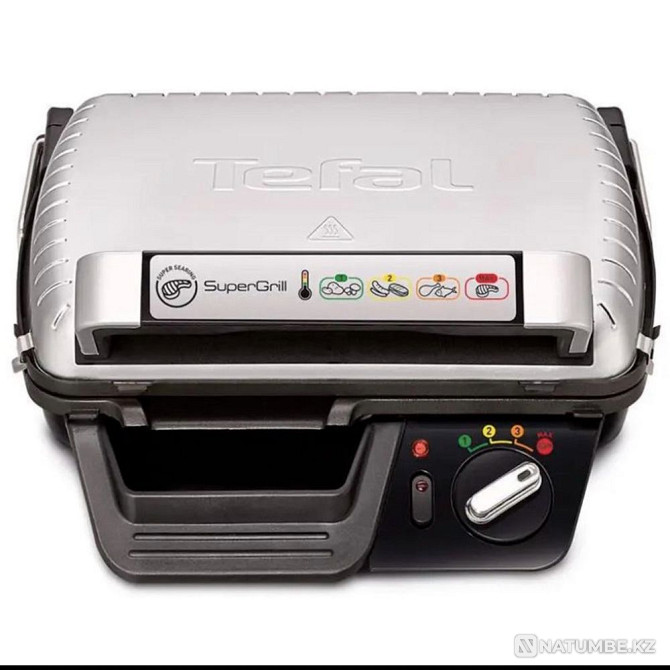 Tefal Supergrill GC-450B32 электрлік гриль  Алматы - изображение 4