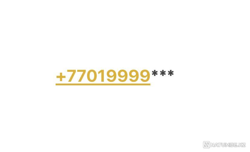 KCell number Almaty - photo 1