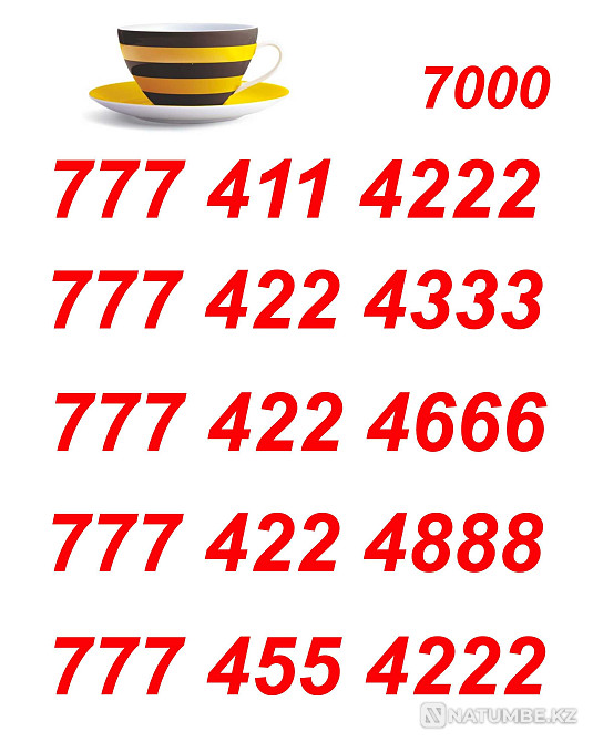 Beeline VIP Numbers for your business card Almaty - photo 1