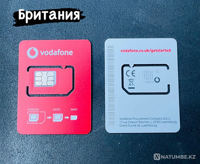 Еуропалық SIM карталары (Польша; Ұлыбритания; Германия; Италия)  Алматы - изображение 3