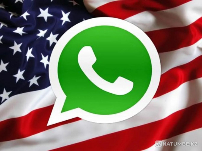АМЕРИКАНСКИЕ номера для Whatsapp; телеграм и другие соц сети Алматы - изображение 1