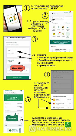 Толем и Тарлан таксофонные карты для Учреждений КУИС Алматы - изображение 8