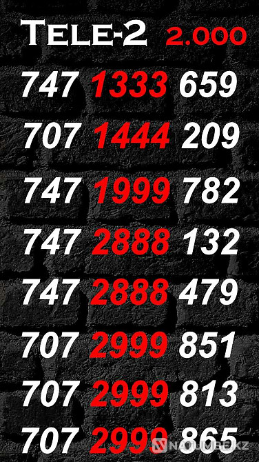 Tele2 paired numbers Almaty - photo 7
