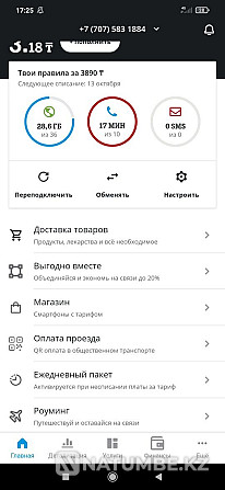 tele 2 1gb 90tg gb Almaty - photo 1