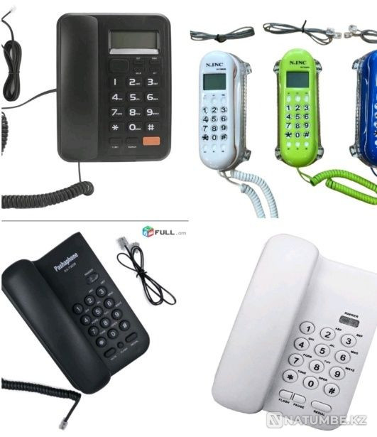 Landline phone. Phones. Huge selection. Wholesale and Retail. Almaty - photo 6