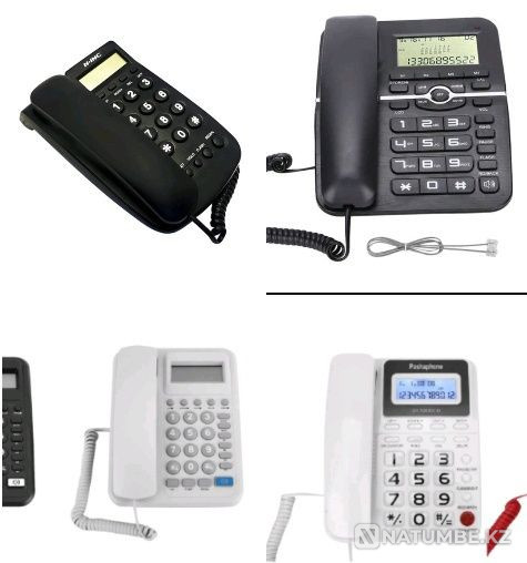 Landline phone. Phones. Huge selection. Wholesale and Retail. Almaty - photo 3