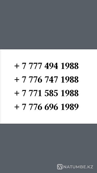 Beautiful Beeline numbers for sale Almaty - photo 8