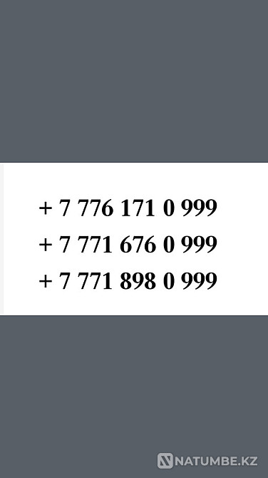 Beautiful Beeline numbers for sale Almaty - photo 7