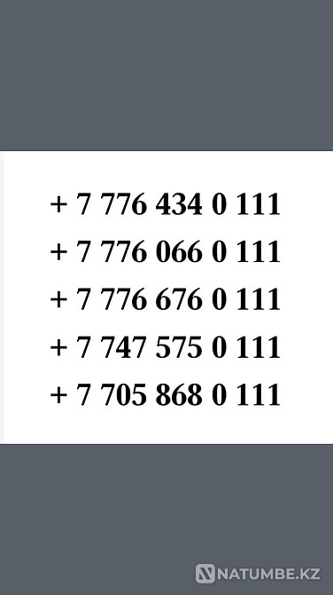 Beautiful Beeline numbers for sale Almaty - photo 6