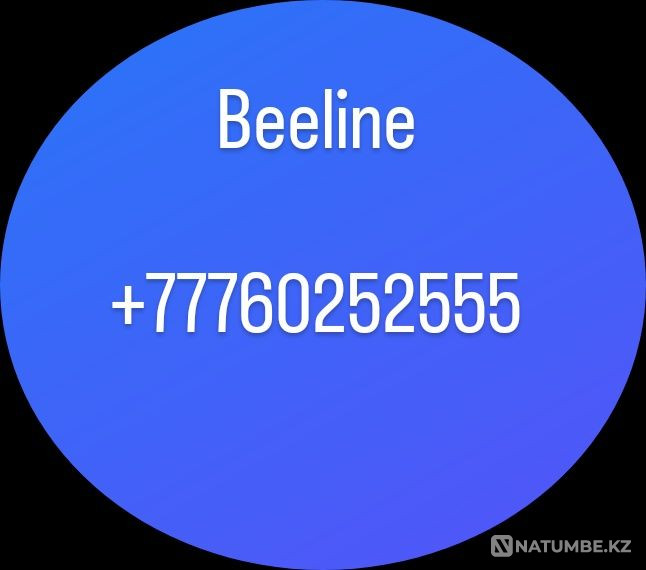 Beautiful Beeline number Almaty - photo 1