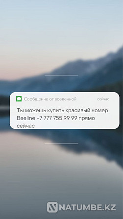 BEAUTIFUL Beeline number for sale Almaty - photo 1