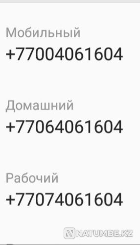 beautiful paired SIM number tariff for 1295 Almaty - photo 2