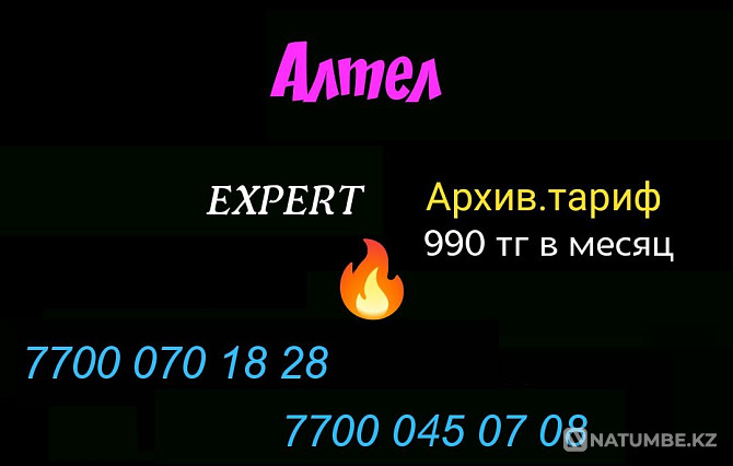 Архивный тариф Алтел Алматы - изображение 1