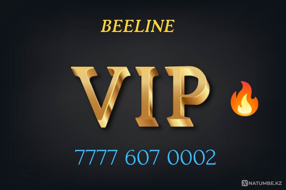 Cool number Beeline Almaty - photo 1