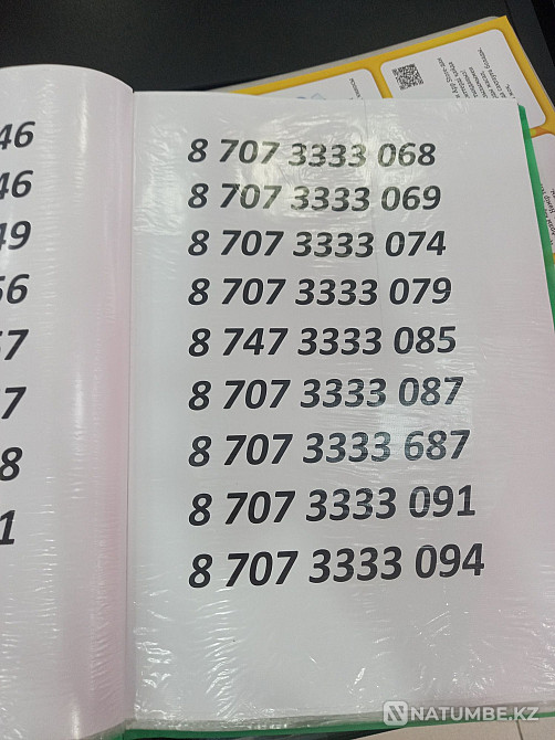 Cool phone numbers from 25,000 tenge Almaty - photo 6