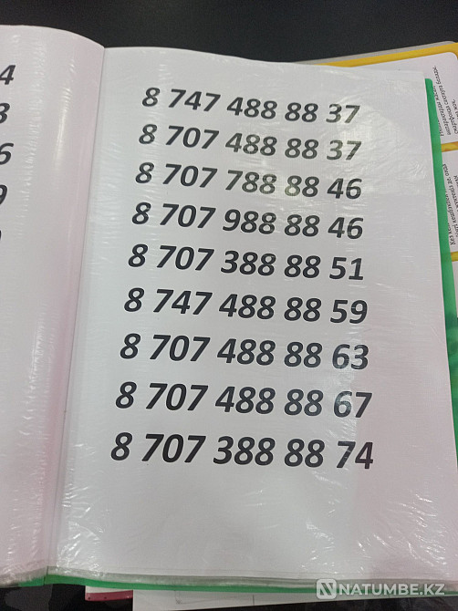 Cool phone numbers from 25,000 tenge Almaty - photo 2