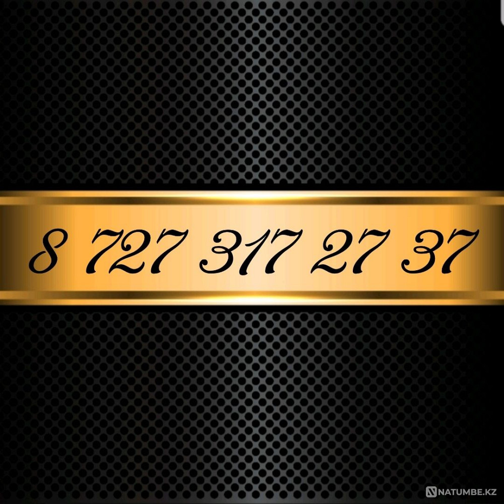 Altel City GSM VIP numbers Almaty - photo 6