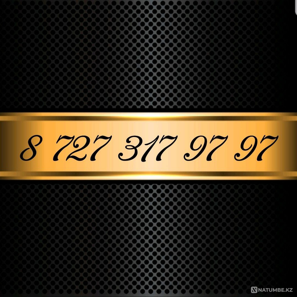 Altel City GSM VIP numbers Almaty - photo 5