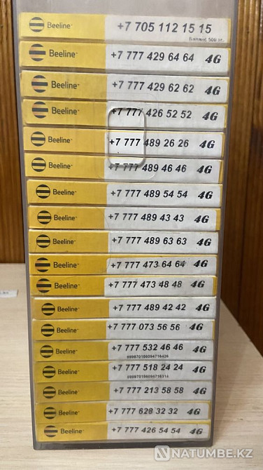 Beautiful beeline numbers Almaty - photo 1