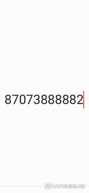 Продам хороший номер. Алматы - изображение 1