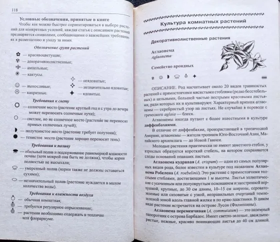 Комнатные цветы – подборка книг_01 Алматы
