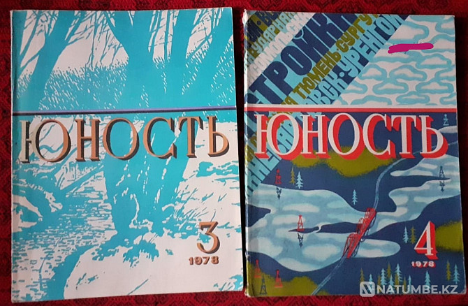 Журнал Юность 1978г. (5 экз. Костанай - изображение 2