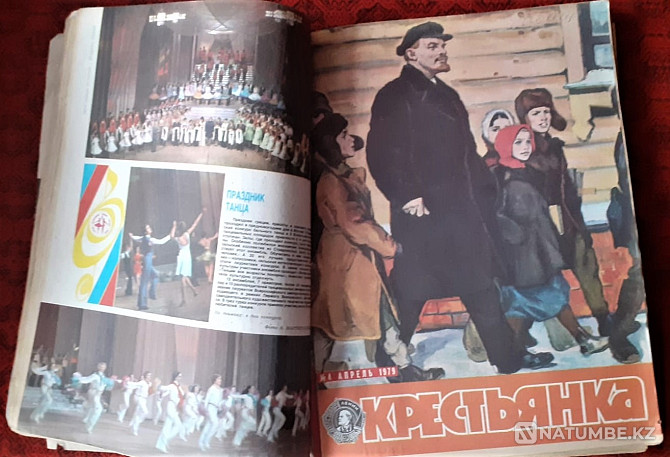 Magazine Peasant 1979 (12 copies) Binder Kostanay - photo 8