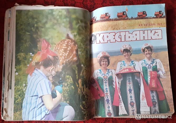 Magazine Peasant 1979 (12 copies) Binder Kostanay - photo 18