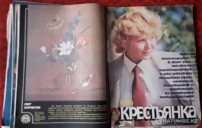 Журнал Крестьянка 1985г. (12 экз. Костанай - изображение 4