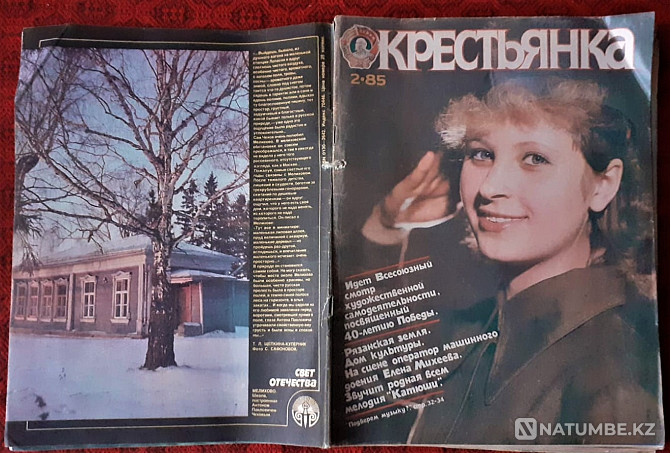 Журнал Крестьянка 1985г. (12 экз. Костанай - изображение 7