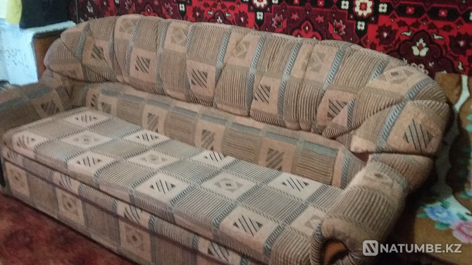 Selling a sofa and 2 armchairs - set Kyzylorda - photo 1
