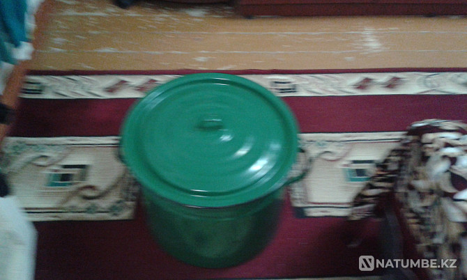 Жаңа эмаль 40 литрлік кастрюль  Қызылорда - изображение 3