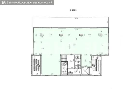 Сдается офис. Площадь 247.8 м²  Алматы