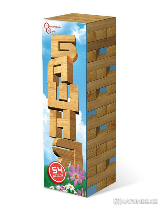 Настольная игра: Башня 54 элемента Алматы - изображение 1