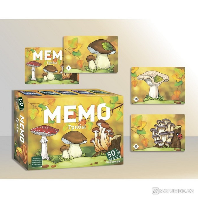 Board game: Memo Mushrooms Almaty - photo 1
